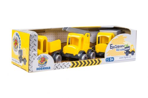 Набір машинок "" Auto Construction Set (3 авто)