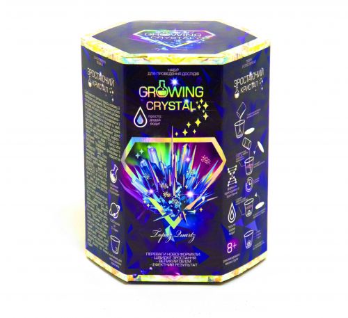 Набір для проведення дослідів "Growing Crystal (вирощування кристалів)" (укр)