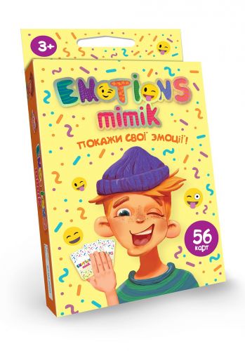 Настільна гра "Emotions Mimik" укр
