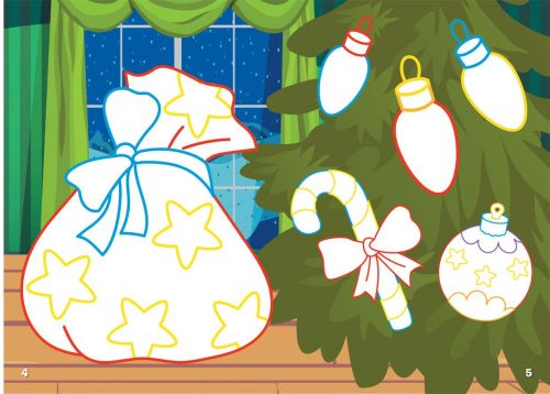 Книга "Перші розмальовки. Іграшки" укр