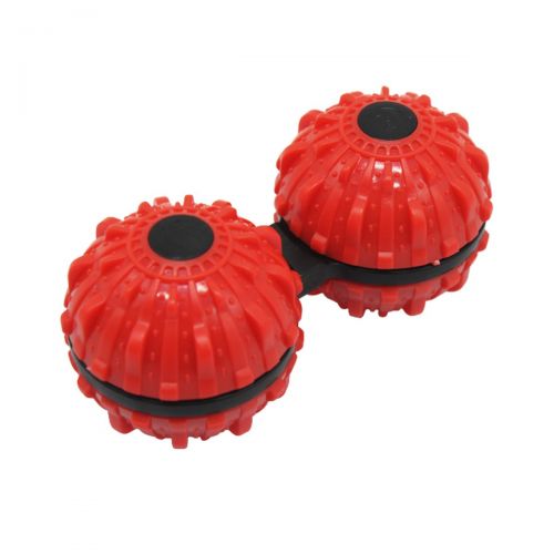 Уцінка. Антистрес Massage ball fidget червоний - не працює одна кулька