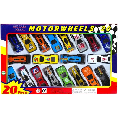Набір машинок "Motor wheels" 20 шт