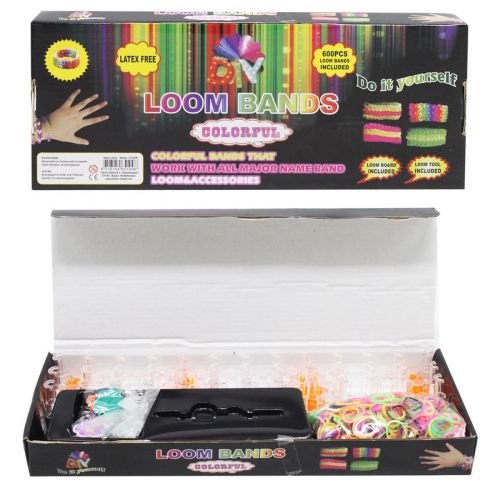 Уцінка. Набір резиночок для плетіння "Loom Bands" - потерта упаковка