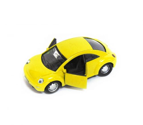 Уцінка. Машина металева "Volkswagen Beetle" (жовта) - не працює звук та світло