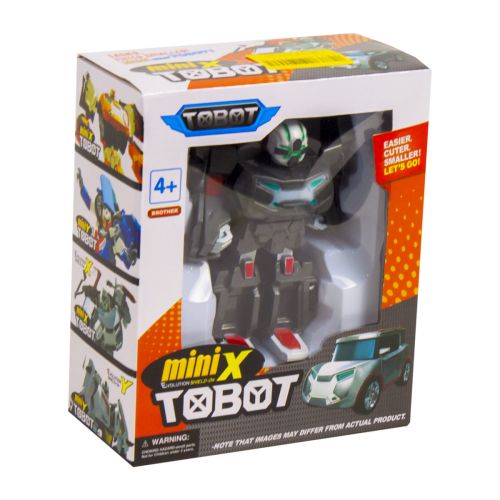 Уцінка. Фігурка "Tobot mini X" (сірий) - фігурка не трансформується в машинку