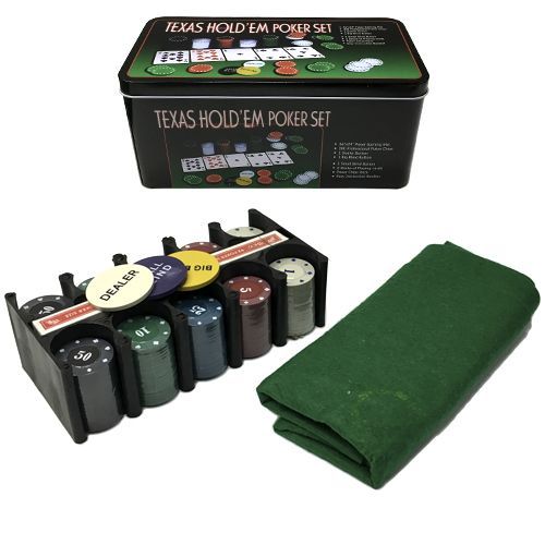 Уцінка. Набір для покеру "Texas Holdem Poker Set" - пошкоджена коробка