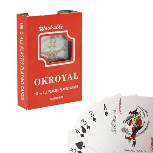 Уцінка. Колода карт "Okroyal"  - маленькі тріщини