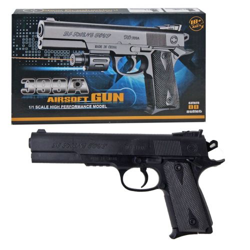 Уцінка. Пістолет пластиковий "Airsoft Gun" на пульках Немає лазера в комплекті