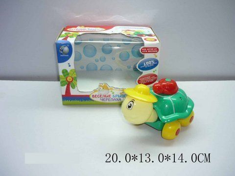 Уцінка. Іграшка для ванної "Черепаха", музика, в кор. 20х13х14 / 48-2 / - Пошкоджена упаковка
