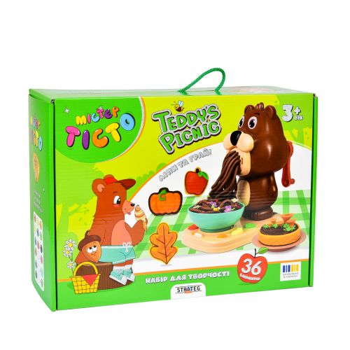 Набір для творчості "Містер тісто. Teddyʼs Picnic", укр