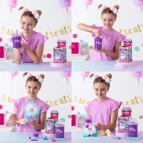 Мʼяка іграшка-сюрприз "Cotton Candykins: Пухнастий улюбленець", блакитний