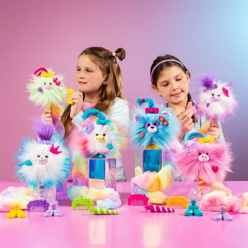 Мʼяка іграшка-сюрприз Cotton Candykins W2 – Пухнастий улюбленець (жовтий)
