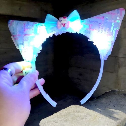 Сяючий дитячий обруч "Sanrio", блакитний