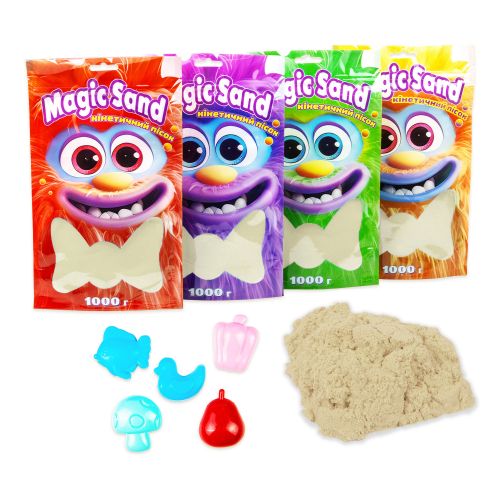 Кінетичний пісок "Magic sand", класичний, 1 кг
