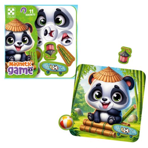 Гра розвиваюча Vladi Toys магнітна "Емоції Пандочки" (укр)