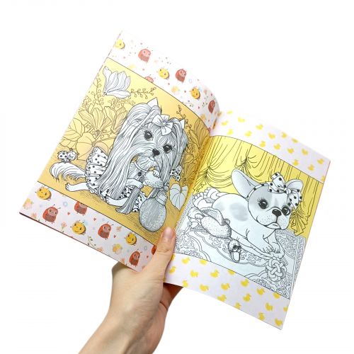 Розфарбовка,А5 (LITTLE PUPPIES 1)