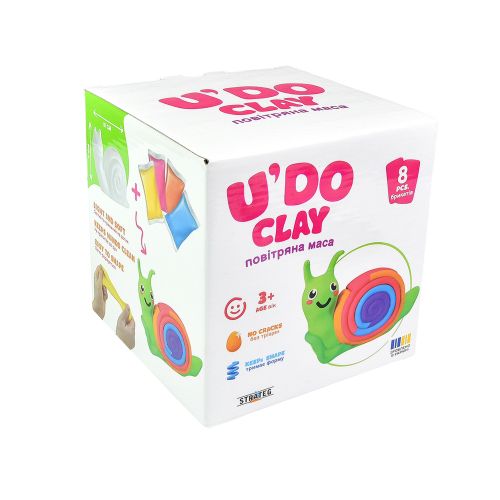 Набір для творчості "Равлик UʼDO Clay"