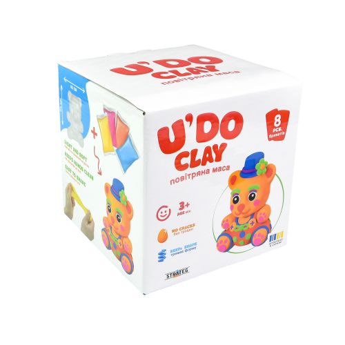 Набір для творчості (повітряний пластилін) "Ведмідь UʼDO Clay"