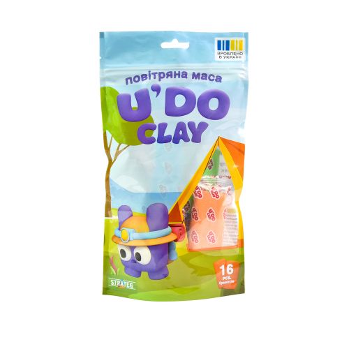 Набір для творчості "UʼDO Clay 16 шт"