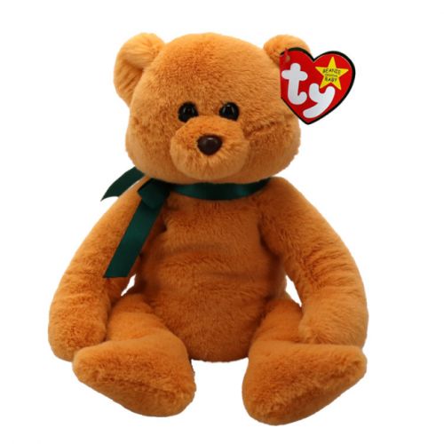 Дитяча іграшка м’яконабивна TY Benie Bebies Коричневий ведмедик "Winston" 15 см
