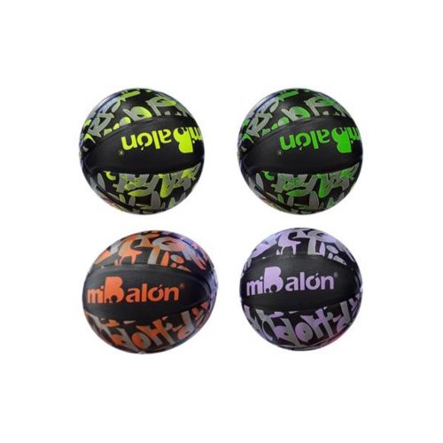 Мʼяч баскетбольний "MiBalon" гумовий, розмір 7 (ФІОЛЕТОВИЙ)